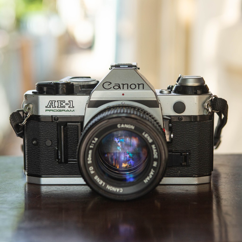 Canon AE1 Program – Canon Lens FD 50mm f/1.4 [SLR|35mm] - Hàng mới tháng 6