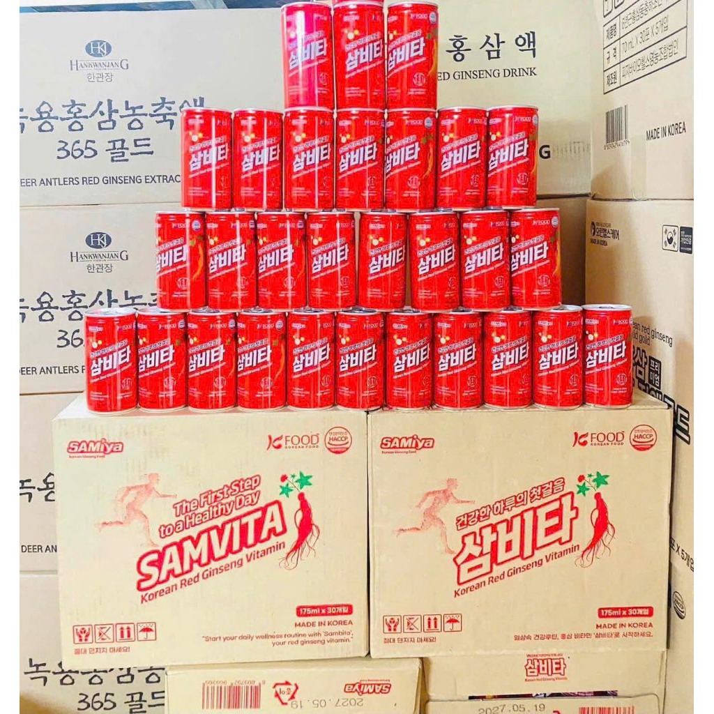 30 LON NƯỚC HỒNG SÂM HÀN QUỐC
