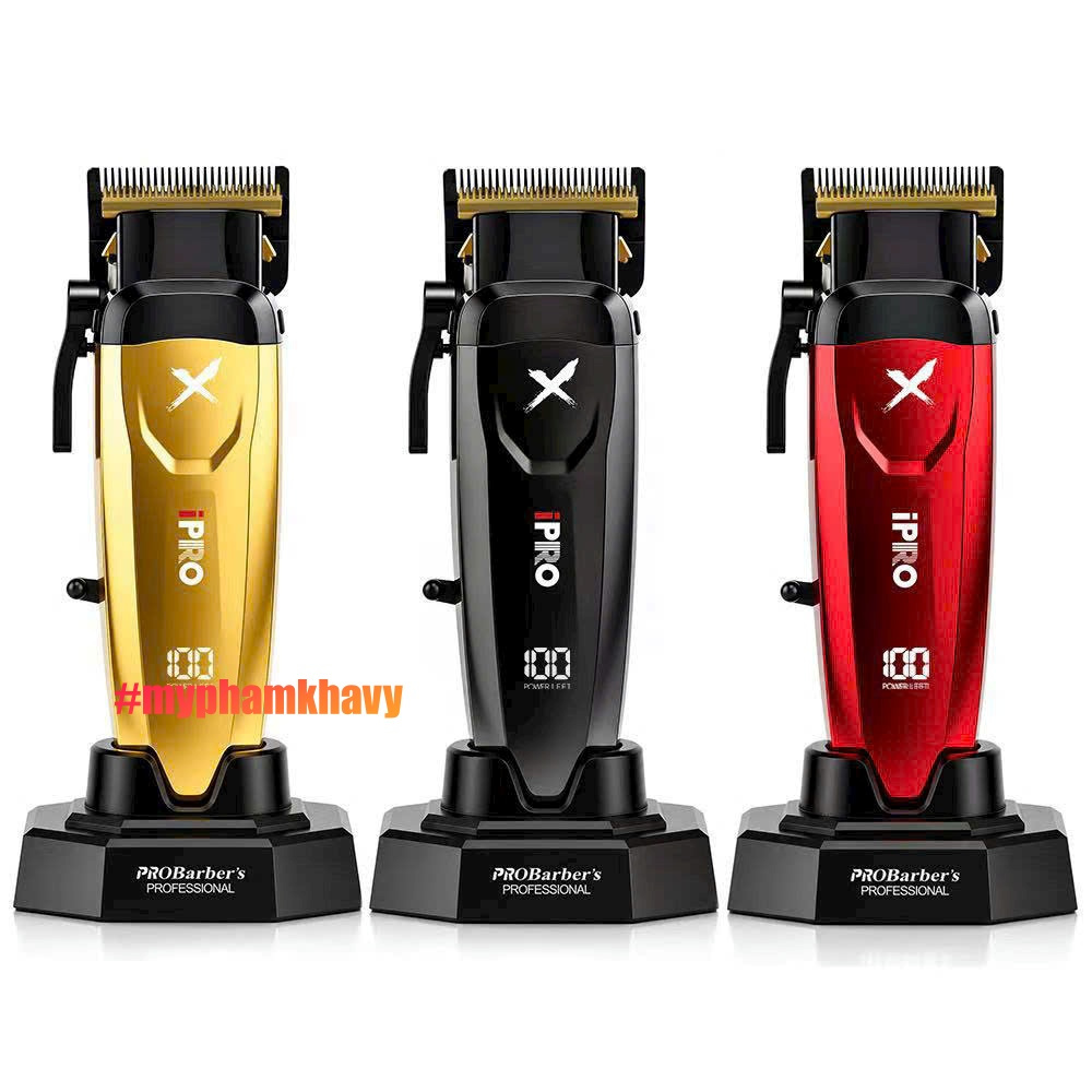 iPRO 8169 Tông Đơ Cắt Tóc Chuyên Nghiệp Mẫu Mới Nhất Pro Barbers S8169 - Ipro8169