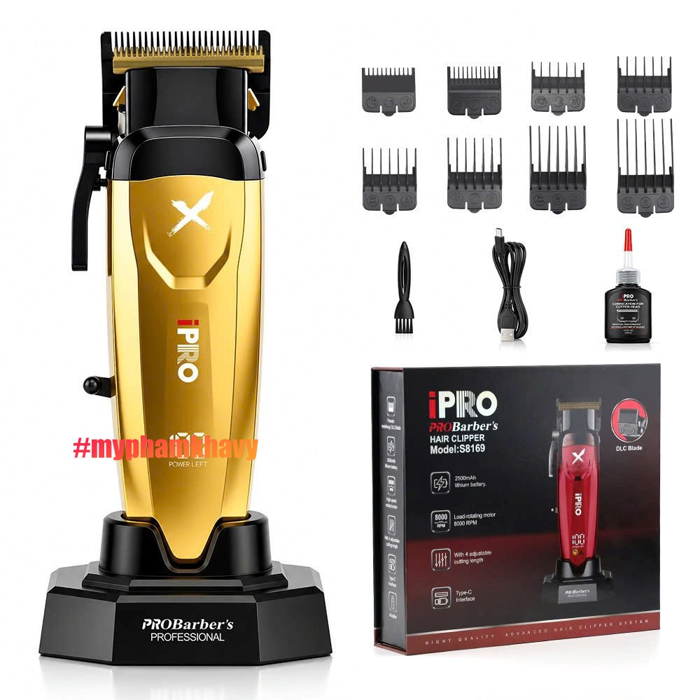 Tông đơ Cắt Tóc iPRO 8169 chuyên nghiệp