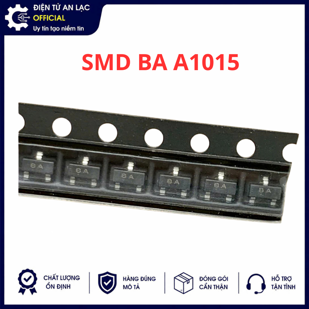 [10 Cái] Transistor SMD A1015 2SA1015 BA SOT-23 PNP 150mA 50V