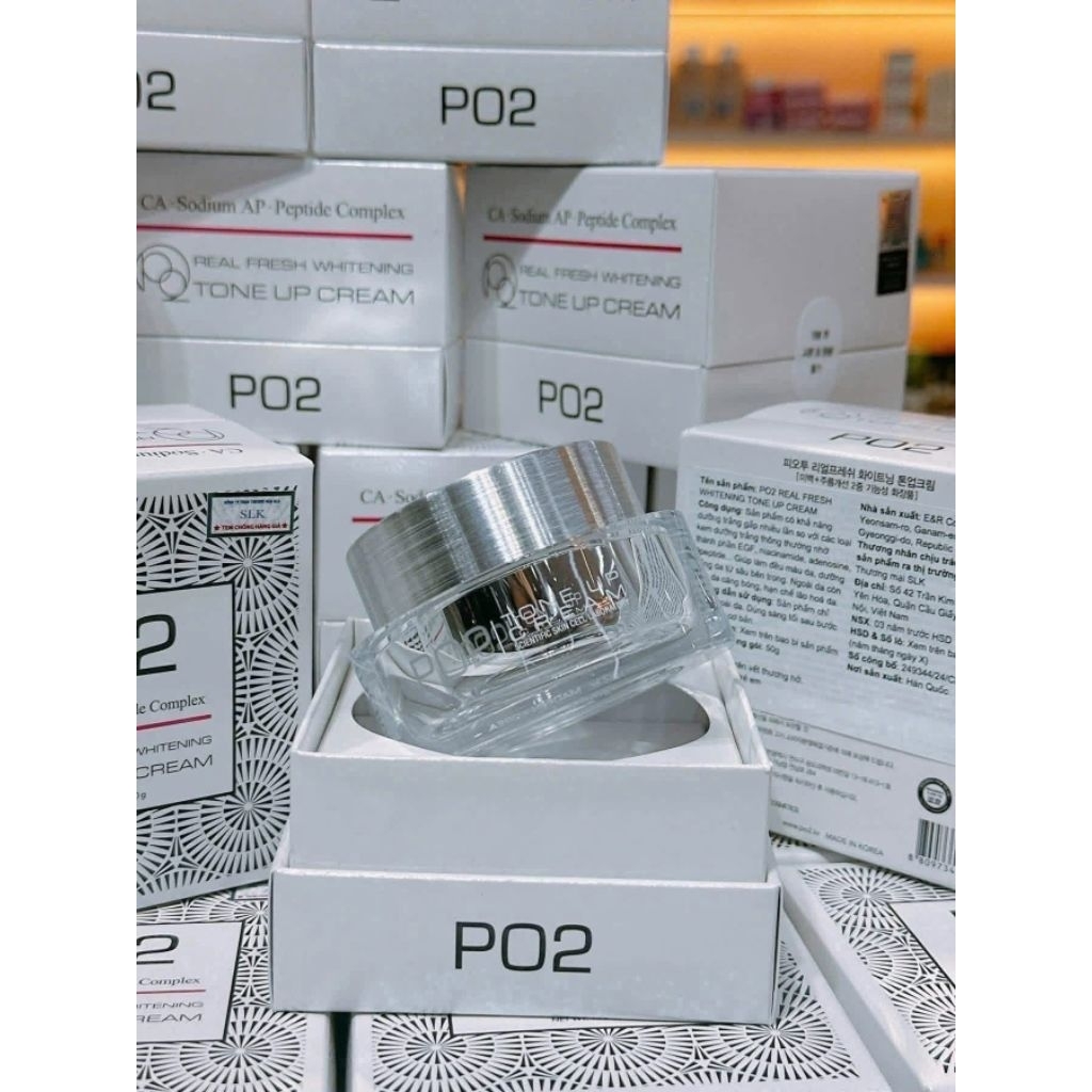 KEM P02 TONE UP CREAM MẪU MỚI 5L HÀN QUỐC