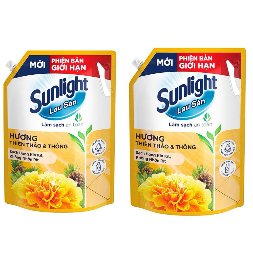 (0705) Nước lau sàn Sunlight 2.1kg/2.7kg