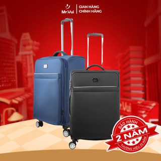 Vali Vải MrVui 215 Size 20 Inch Vali Kéo Chống Thấm Bền Bỉ Nhẹ Đẹp Du Lịch Bảo Hành 2 Năm