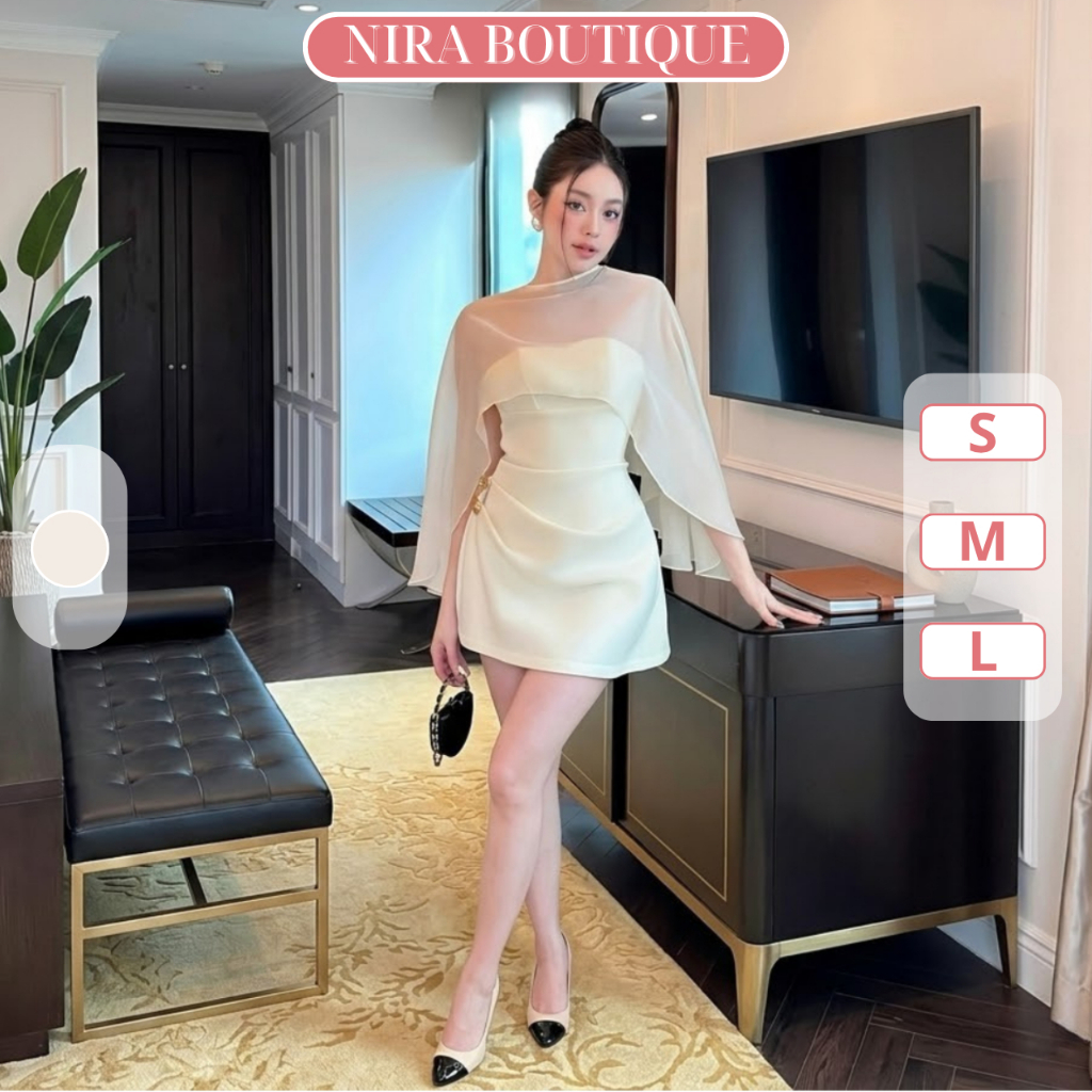 Đầm dự tiệc cúp ngực nhún eo tôn dáng quyến rũ-Z06-Nira.Boutique
