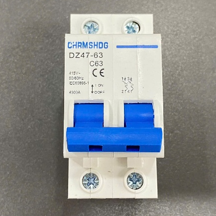Aptomat MCB 2 Pha DZ47-63 CHRMSHDG 63A