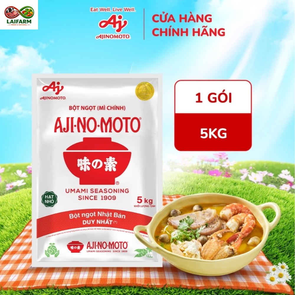 [Laifarm] Bột ngọt Ajinomoto-5kg Cánh nhỏ
