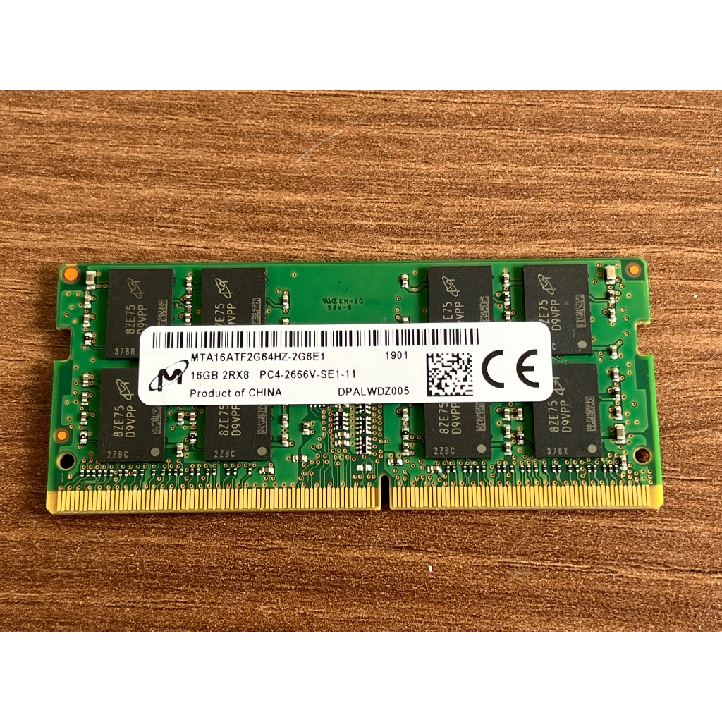 Bán Ram laptop DDR4 16GB Buss 2666 hàng cũ zin theo máy chính Hãng