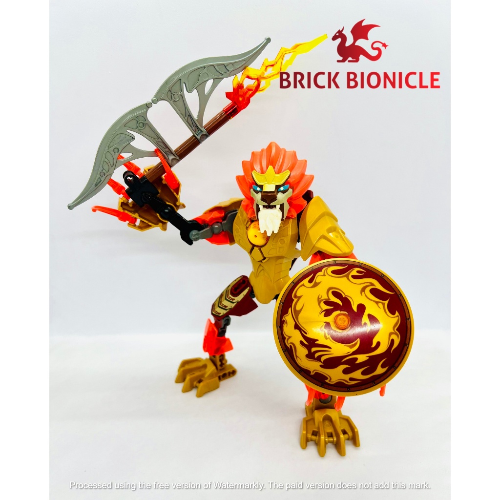 CHIMA AUTH - ĐỒ CHƠI LẮP GHÉP BIONICLE CHIMA - 70206 CHI Laval no box