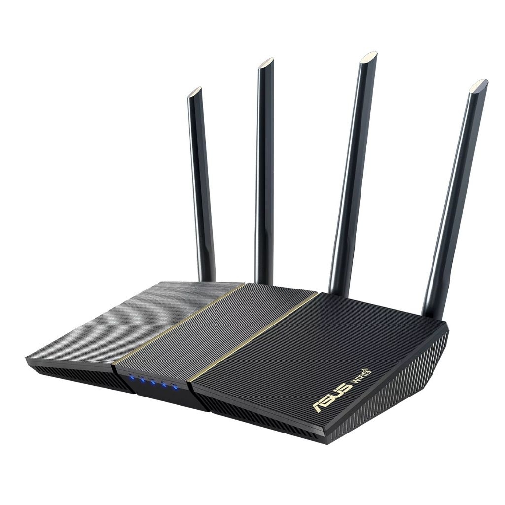 router wifi 6 asus ax57 ax3000 1000mbps có aimesh setup sẵn, cắm là chạy