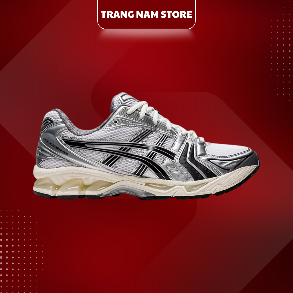 Giày Asics x JJJJound Gel-Kayano 14 ‘Silver Black’ Thể Thao Pickleball Cực Đẹp Cực Hot. Full Size