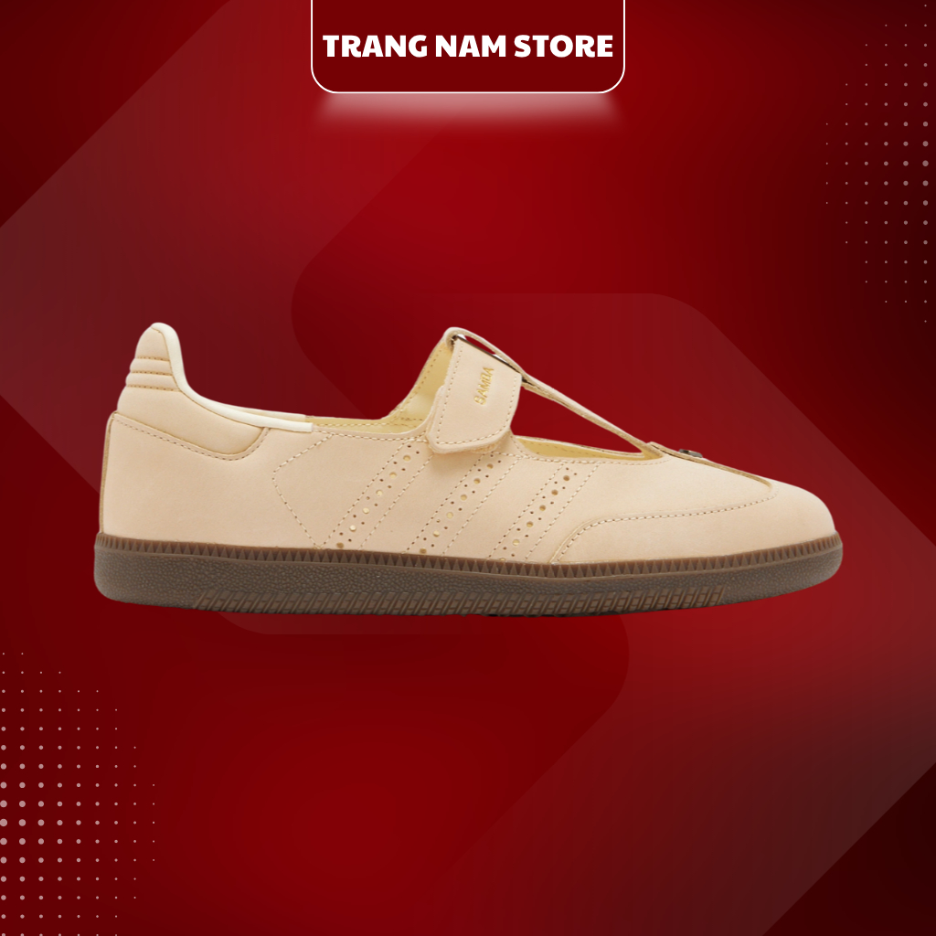 Giày Pewsii Adidas Samba Jane Cream White Gum Nữ Dễ Phối Đồ Cực Xinh Full Size