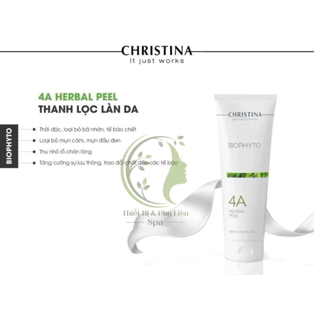 Peel làm sạch sâu bằng thảo dược Christina BioPhyto 4A Herbal Peel