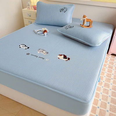 Chiếu Băng Lạnh Nơ trơn bodecor Chất Liệu Bề Mặt Vải Thoáng Khí, Mềm Mại, Thấm Hút Mồ Hôi Tốt