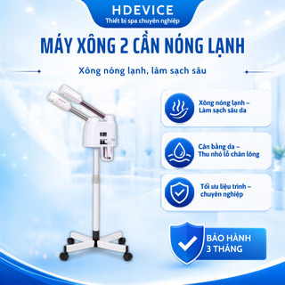 HDEVICE Máy Xông Hơi Mặt 2 Cần KL838 - Xông Kép Hiệu Quả, Xông Mở Lỗ Chân Lông - Thiết Bị Spa