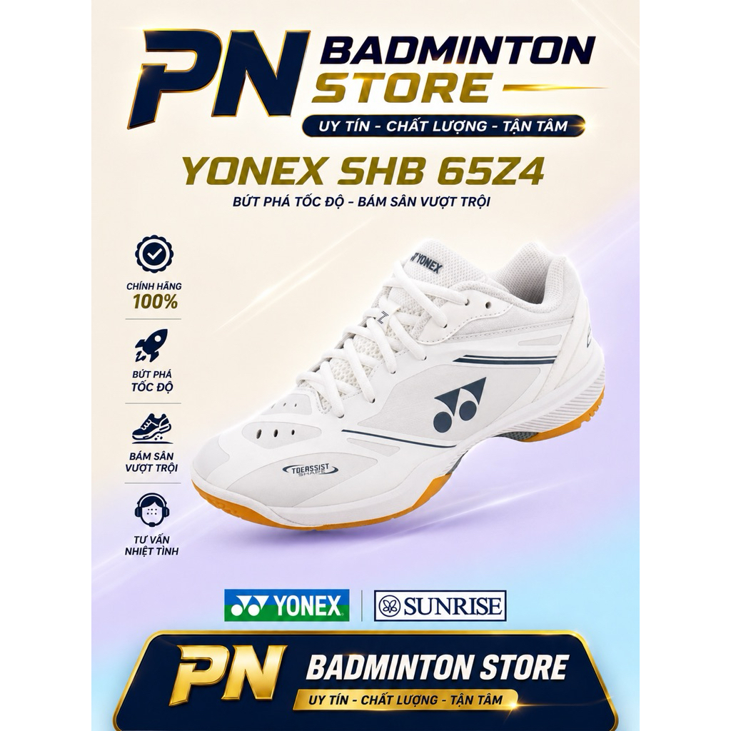 Giày Cầu Lông Yonex SHB 65z4 Wide 2025 Chính Hãng