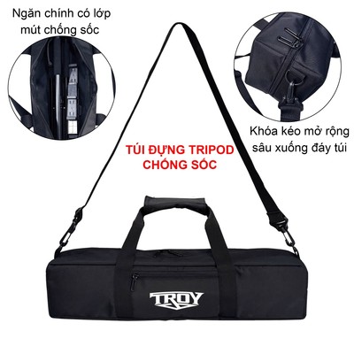 Túi đựng tripod, túi đựng chân đèn / chân máy ảnh chống sốc, vải chống thấm, túi đựng đồ nghề TROY