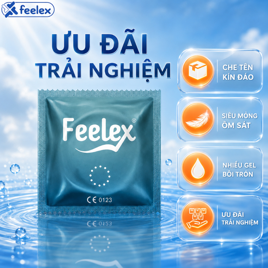Quà tặng đặc biệt Feelex – Hỗ trợ chăm sóc sức khỏe