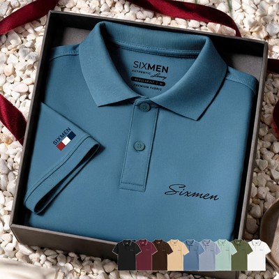 Áo polo nam cao cấp SIXMEN [Tặng Kèm Hộp Quà Xịn] vải cá sấu FeelMax thoáng mát - Polo PRIMEI