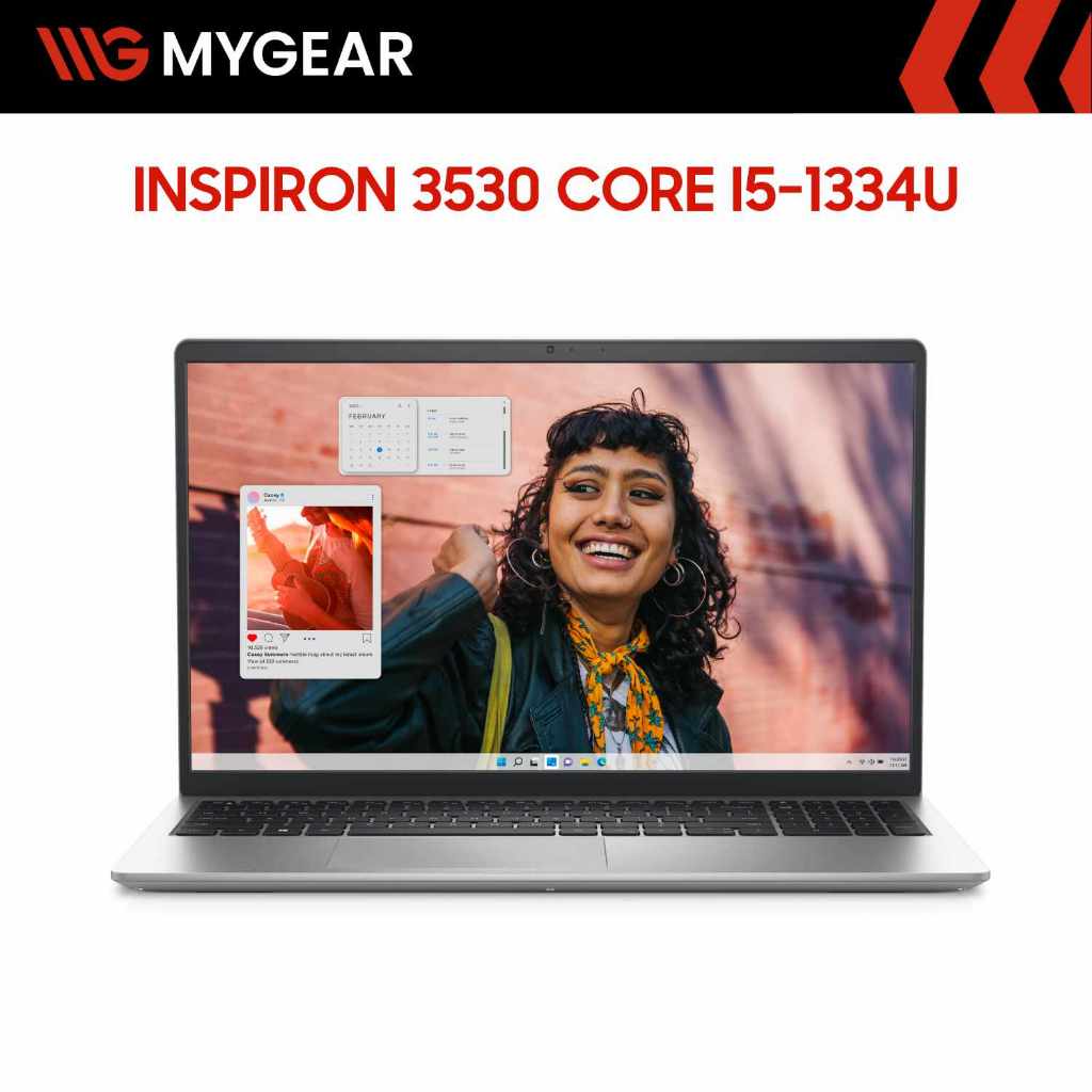 Laptop Dell Inspiron 3530 Core i5-1334U 15.6" FHD 16GB RAM 512GB SSD Win 11 (N3530-i5U165W11SLU)