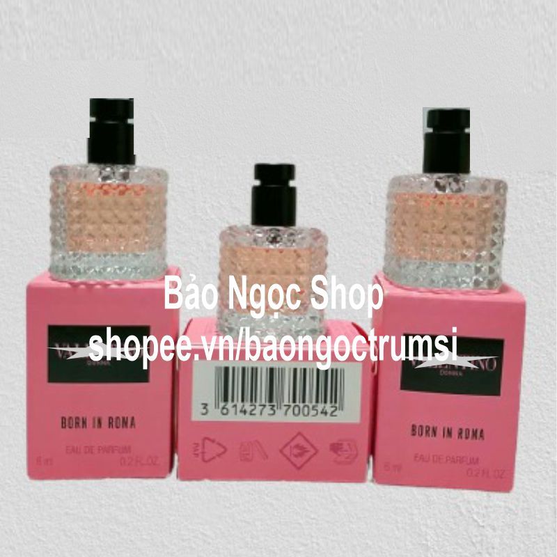 Nước hoa Mini B o r n. I n. R o m a- 6m l- Pháp -1 chai