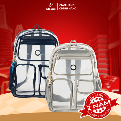 Balo thời trang Mr.Vui BLTEEN 1009 balo trống suốt unisex cho nam nữ style hàn quốc ullzang