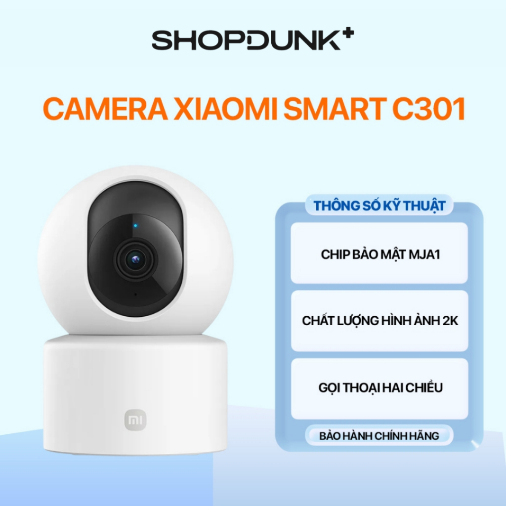 Camera Quan Sát Xiaomi Smart Camera C301 Chính Hãng