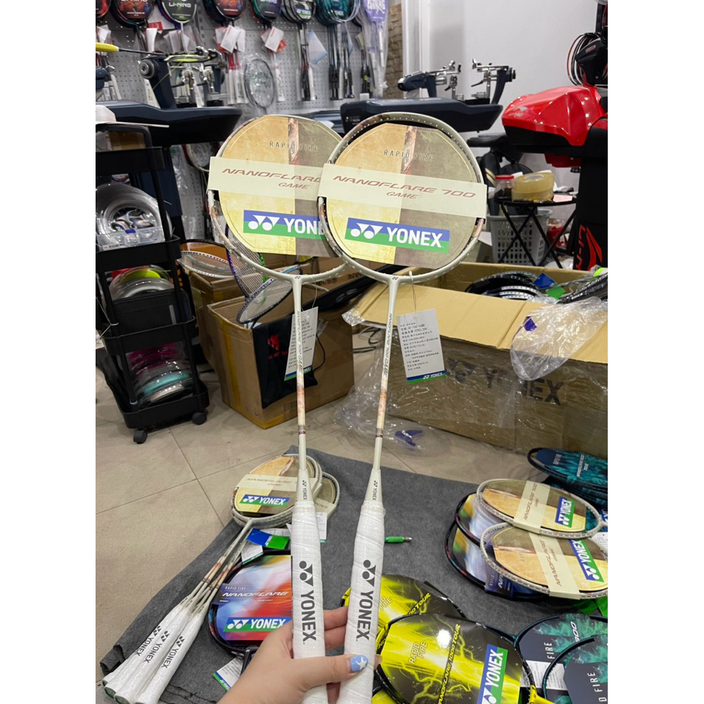 [HOẢ TỐC] Khung Vợt Cầu Lông Yonex Nanoflare 700 Game Limited (Nnf700 Game Lmt) Light Beige Chính Hã