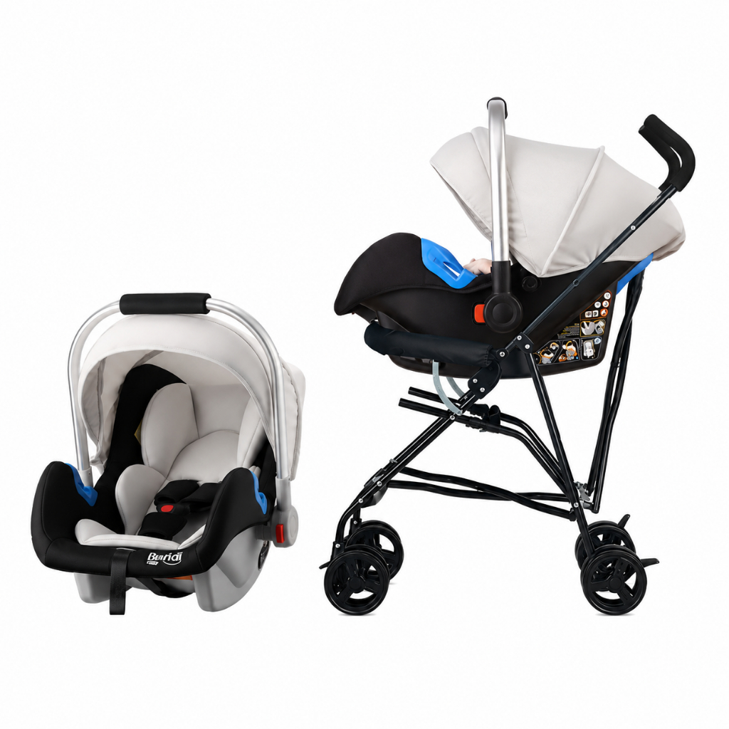 ghế ngồi ô tô cho bé Beige,Có thể dùng làm xe đẩy,ghế ô tô cho bé 0-3 tuổi