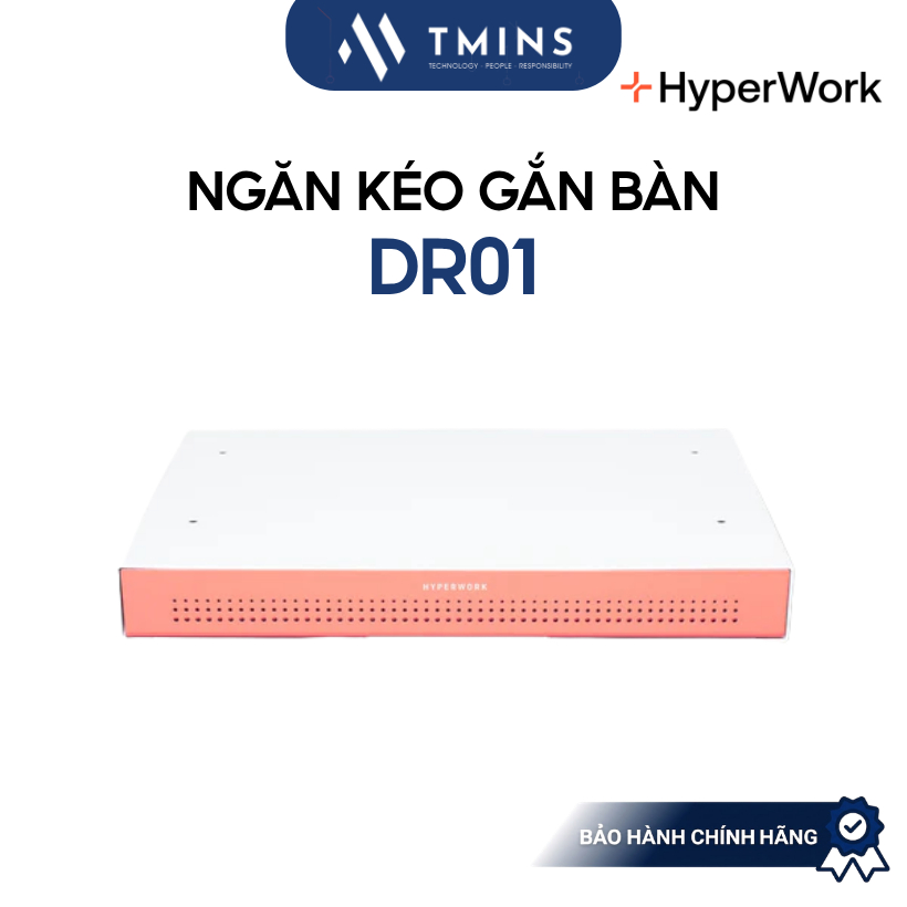 Ngăn kéo gắn bàn Hyperwork DR01 - Bảo hành chính hãng 12 tháng