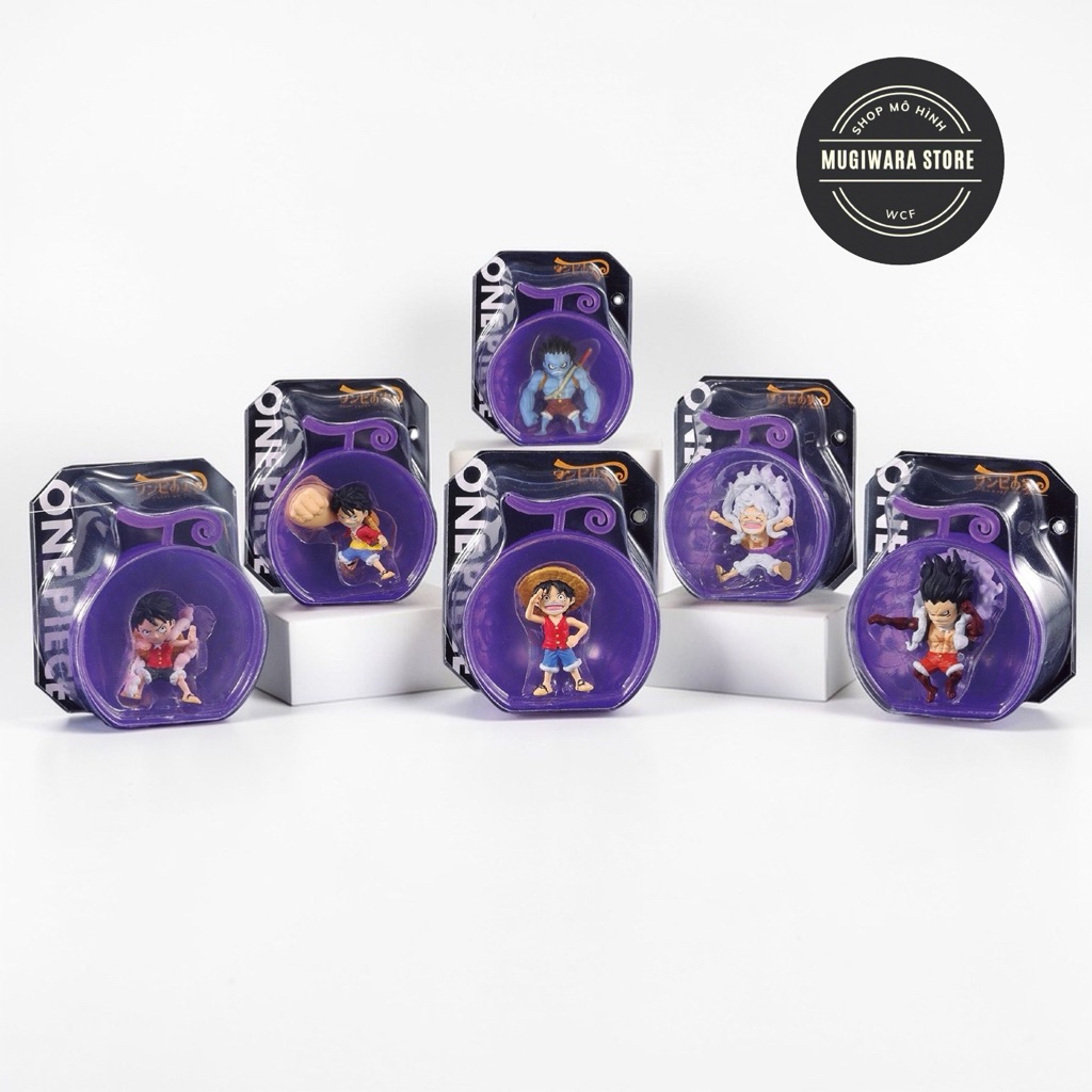 Mô hình Gacha Luffy chính hãng Bandai đồ chơi toy