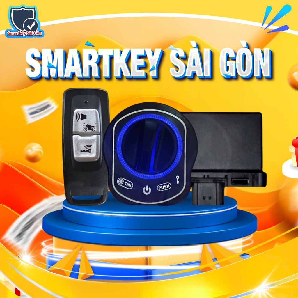 Khóa Thông Minh SMARTKEY K1Z Dành Cho Future, Wave, Winner V1, Vision 2010-2014,... - Smartkey Sài G
