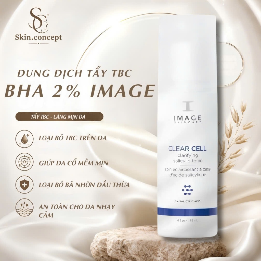 Tẩy da chết IMAGE Skincare CLEAR CELL Clarifying Salicylic Tonic