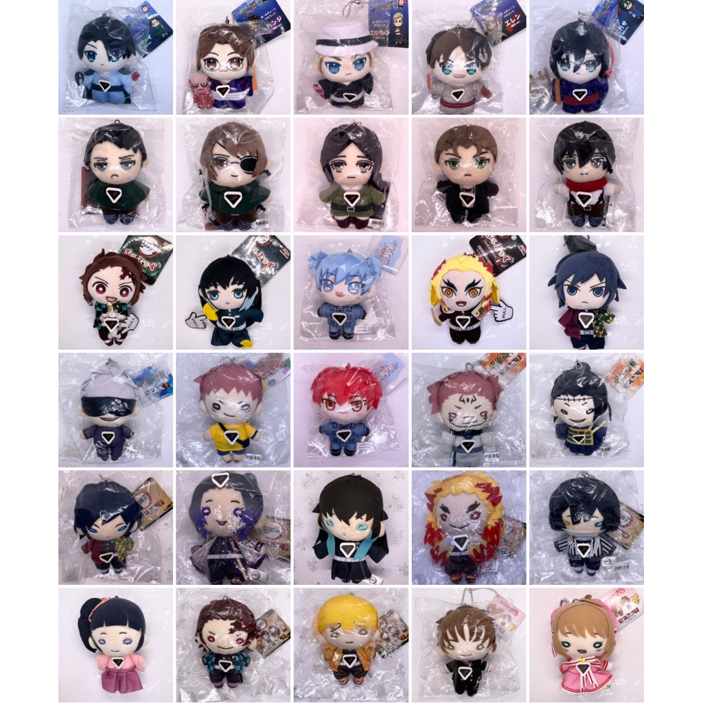 OtakuTPstore official cbgrm nitotan doll nuipal Attack on Titan Jujutsu Kimetsu Haikyuu Sakura Assas