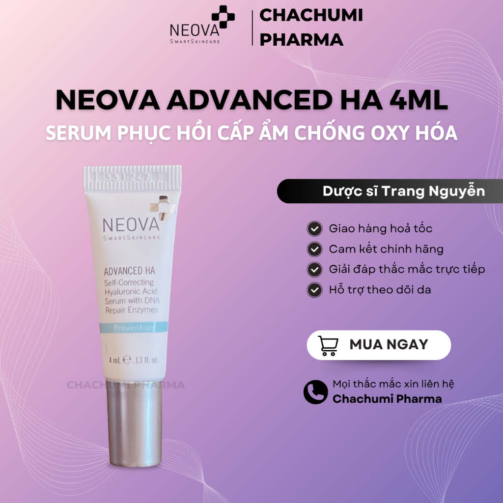 [Sample 4ml] Serum Neova Advanced HA và Neova Power Defense