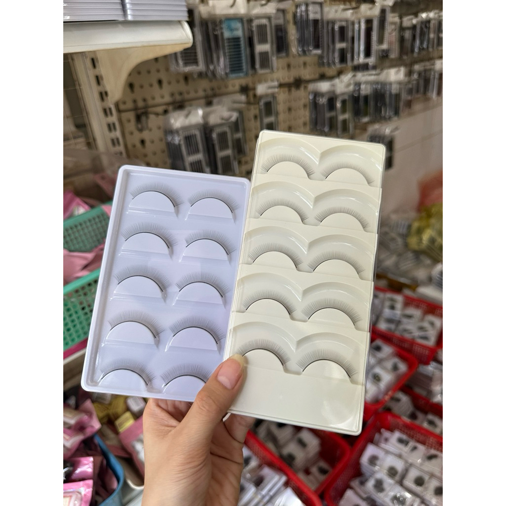 mi tập nối mi (5 cặp)(10 cặp)...+ kéo cắt mi