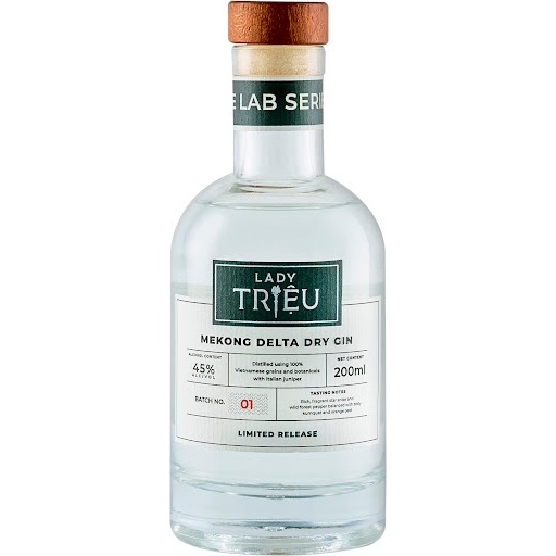 LADY TRIỆU MEKONG DELTA DRY GIN 200ML