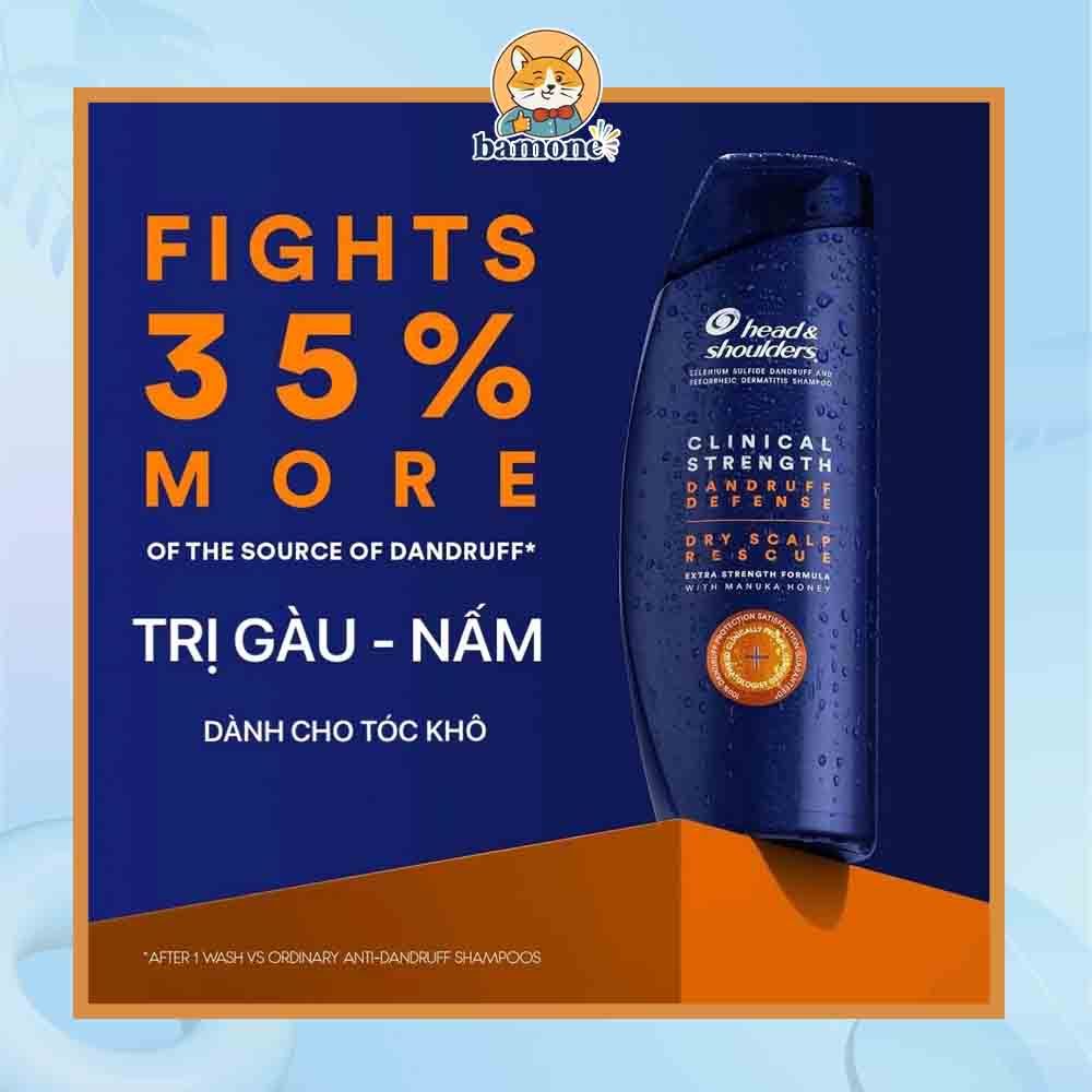 [CHUẨN MỸ] - DẦU GỘI GIẢM GÀU NẤM HEAD & SHOULDERS MỸ CLINICAL STRENGTH DANDRUFF