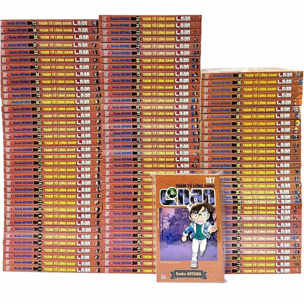 Truyện Tranh - Thám Tử Lừng Danh Conan (bìa gập) full 107 tập