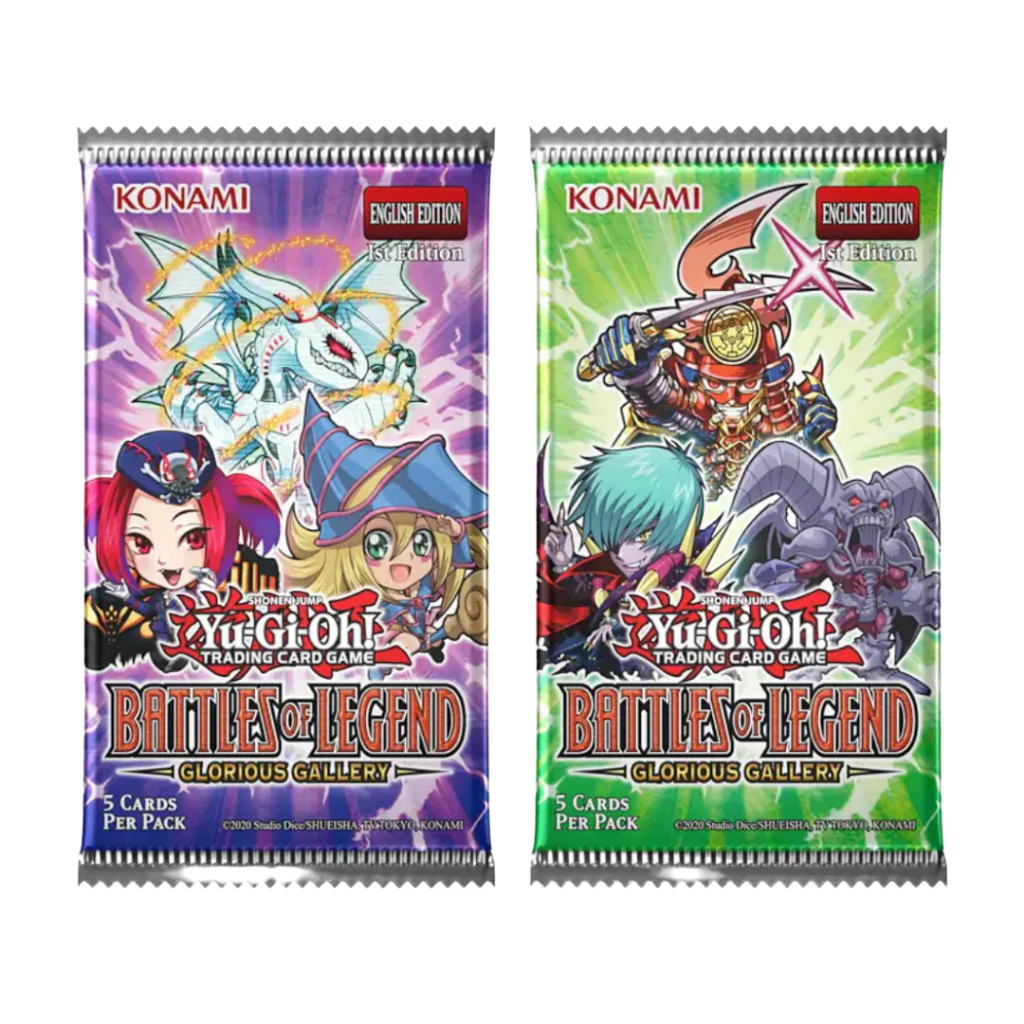[KW2 Yugioh] [EN-UK] Gói Pack Yugioh Battles of Legend: Glorious Gallery Booster Pack BLGG - Chính h