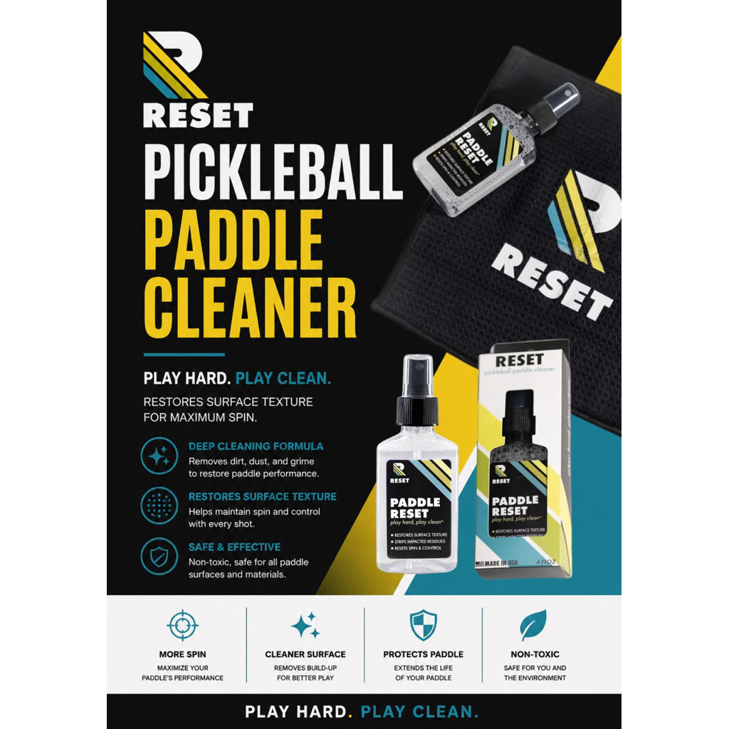 Chai vệ sinh vợt Pickleball Paddle Reset made in USA | Dung dịch vệ sinh chuyên dụng cho mặt vợt Pic