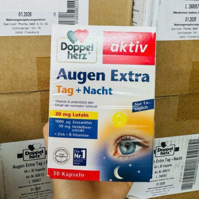[Hàng Đức] Doppelherz Aktiv Augen Extra Tag + Nacht