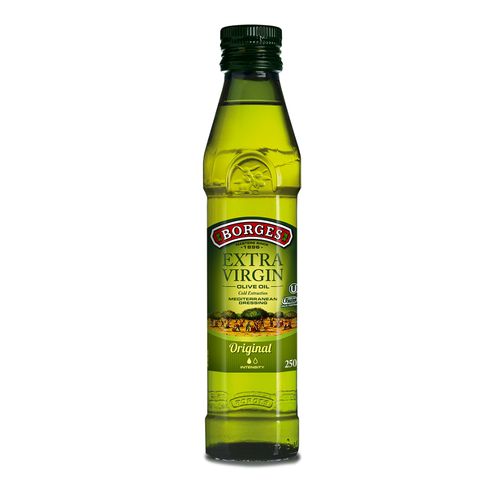 DẦU ÔLIU NGUYÊN CHẤT 100 %  EXTRA VIRGIN – HIỆU BORGES 250ml