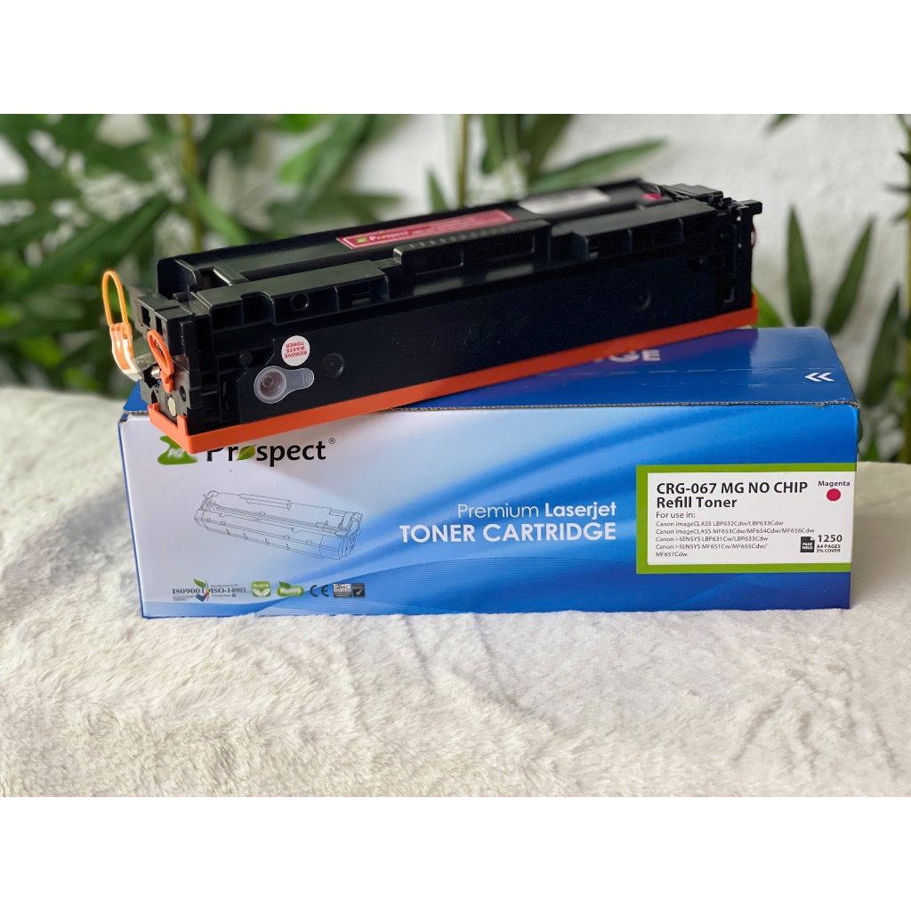 Hộp mực pro crg067 sử dụng cho máy canon LBP 631Cw, 633Cdw, MF651Cw, 655Cdw, 657Cdw