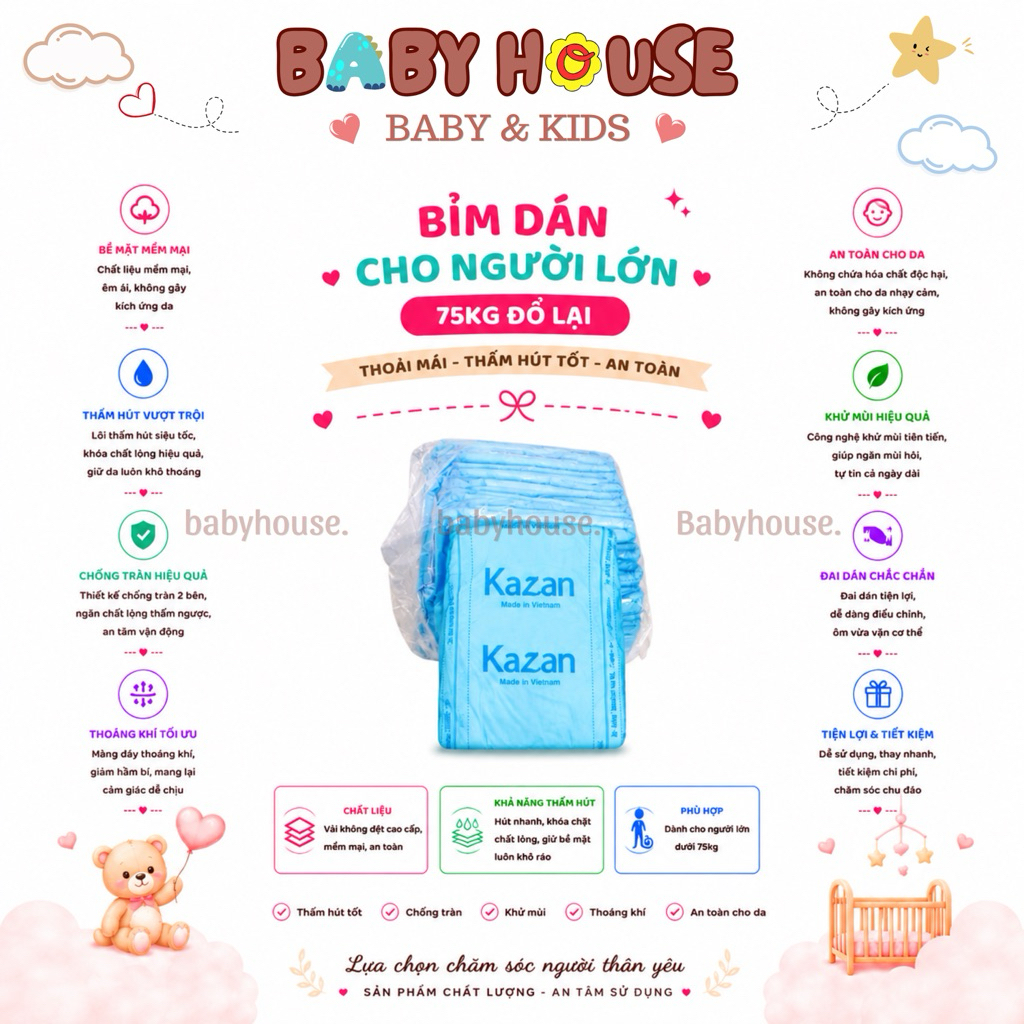 1 Miếng Bỉm cho mẹ sau sinh (freesize)