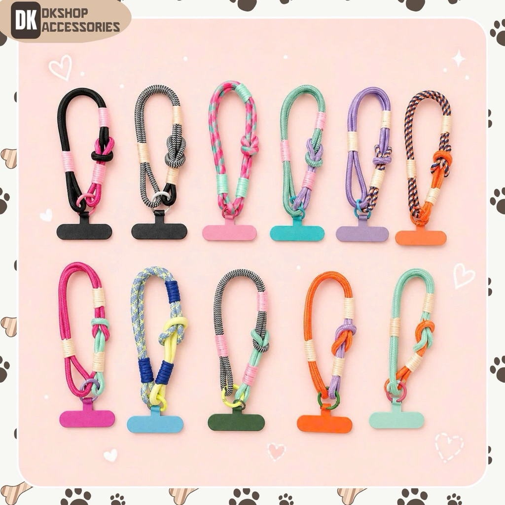 Dây Đeo Điện Thoại Dạng Thừng DKshop – Chống Rơi, Dễ Mix Phụ Kiện