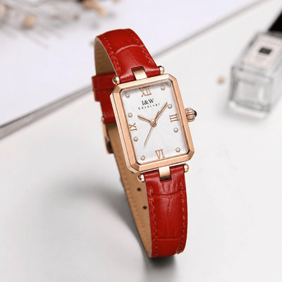 Đồng hồ nữ chính hãng I&W Carnival 631L-D4 Kính sapphire,chống xước,Chống nước30m,BH24 tháng,Máy điện tử(pin),dây da