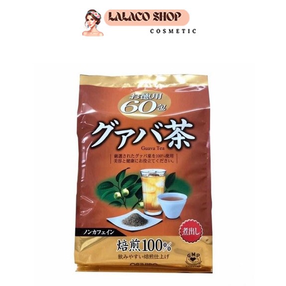 Trà ổi Orihiro 60 túi lọc Nhật