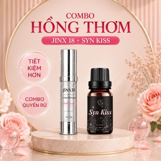 Combo Hồng Thơm Jinx18 - Kem Làm Hồng Nhũ Hoa Vùng Kín Kèm Nước Hoa Vùng Kín