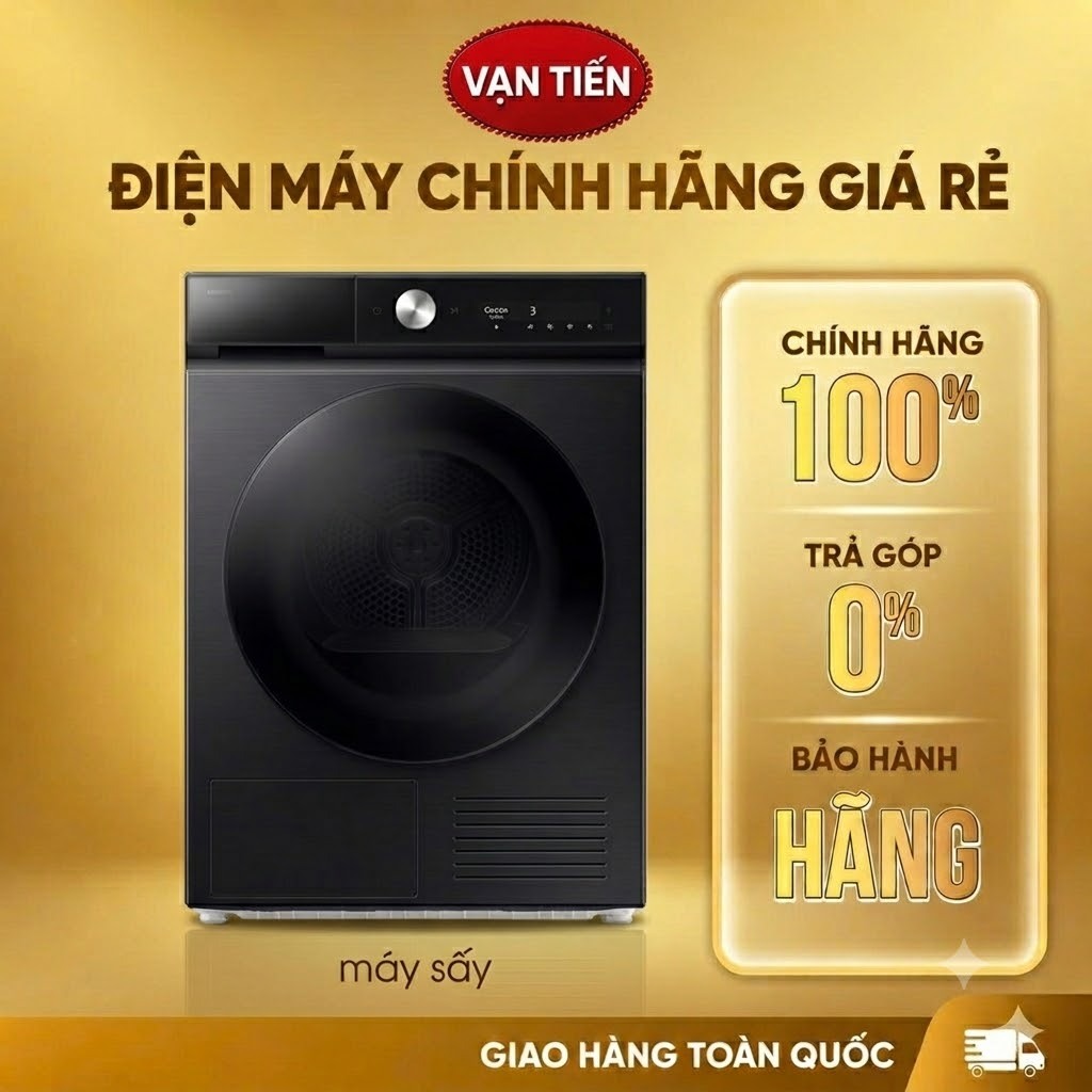 DV10BB9440GBSV - Máy Sấy Bơm Nhiệt Samsung 10 Kg [Freeship HCM]